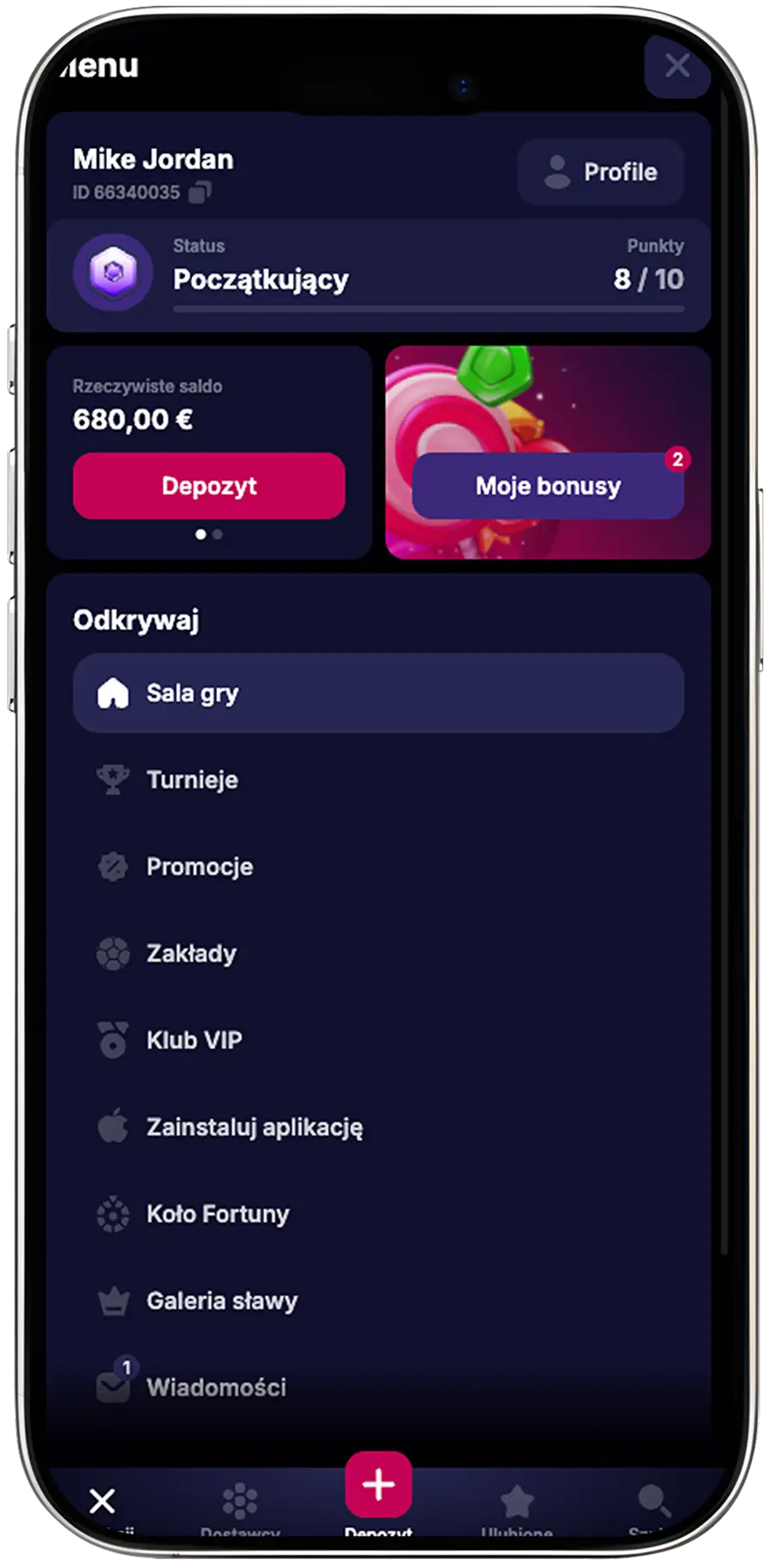 NV Casino Mobile App