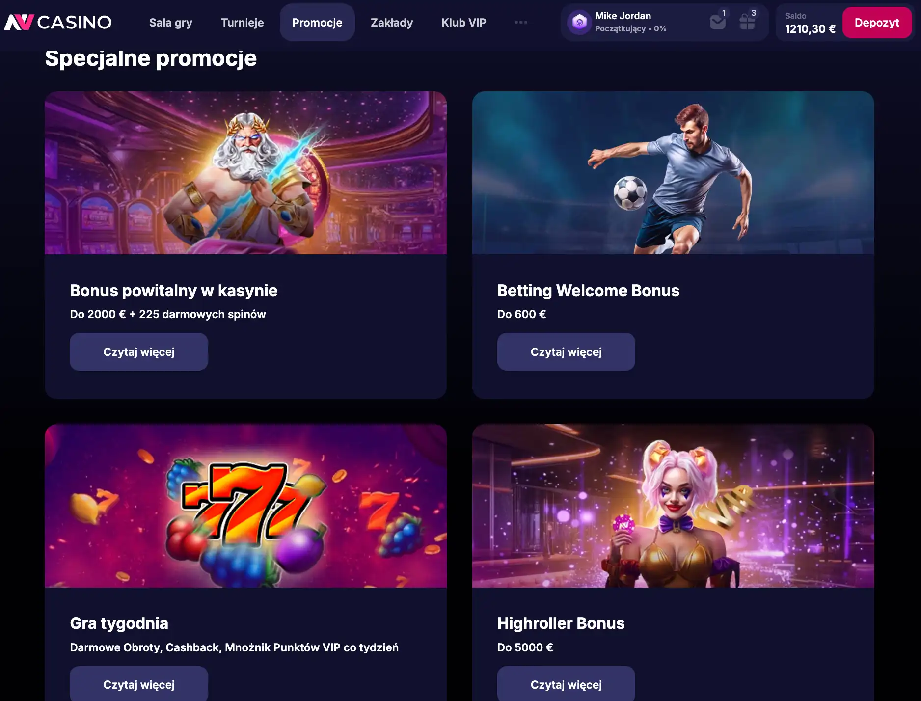 nv casino cashback